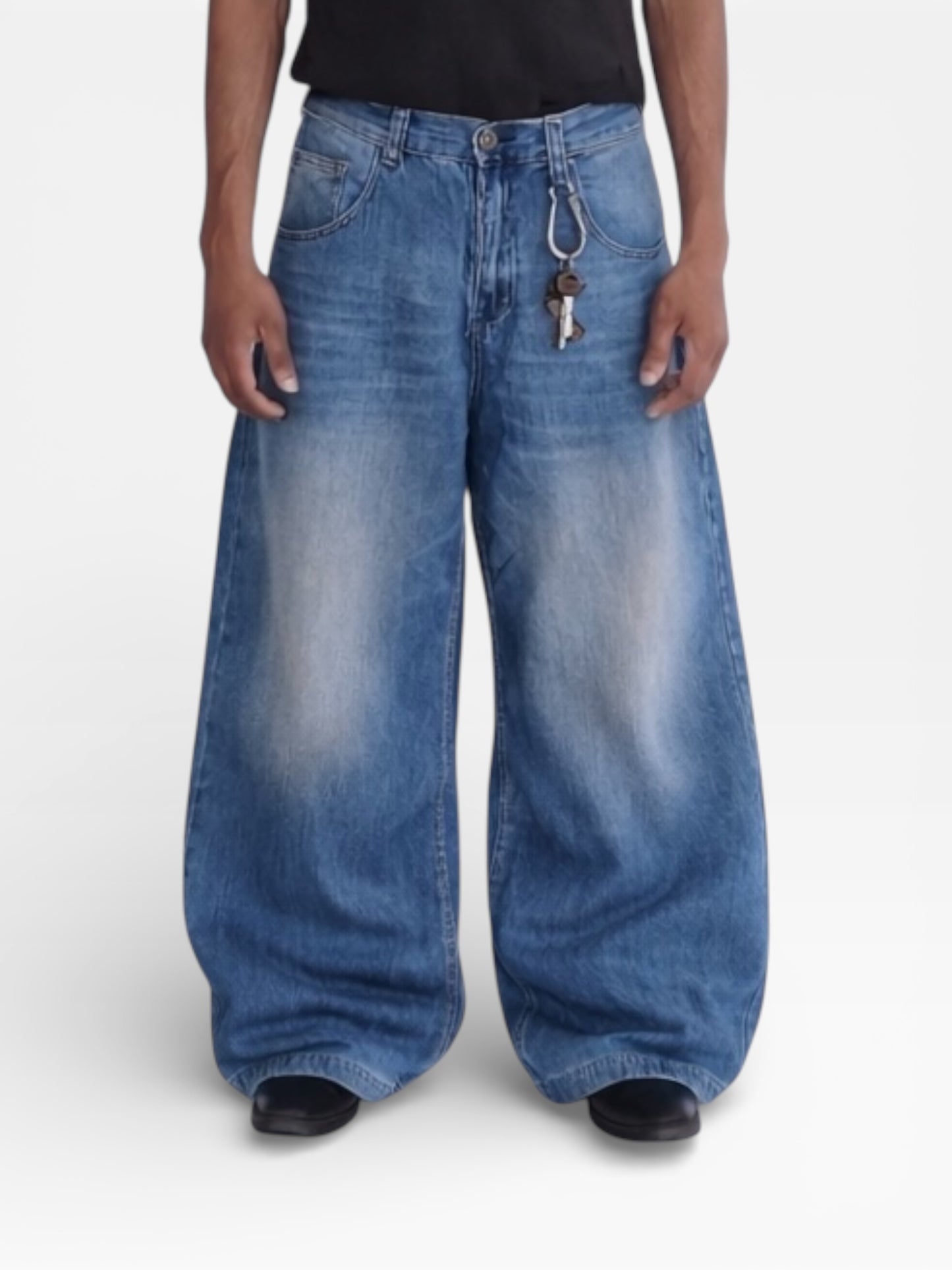 [BLUE MUD WASH DENIM]