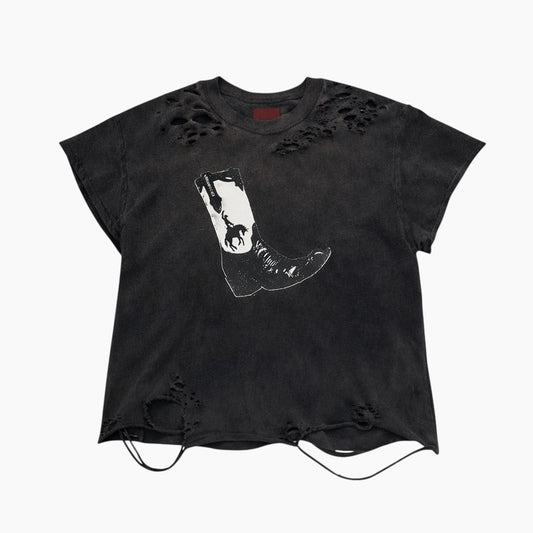 [THRASHED BOOT SHIRT]