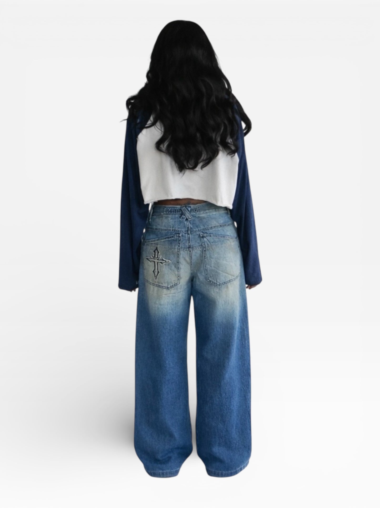 [BLUE MUD WASH DENIM]