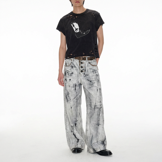 [THRASHED BOOT SHIRT]